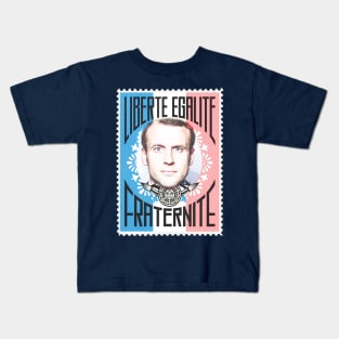 Emmanuel Macron Kids T-Shirt